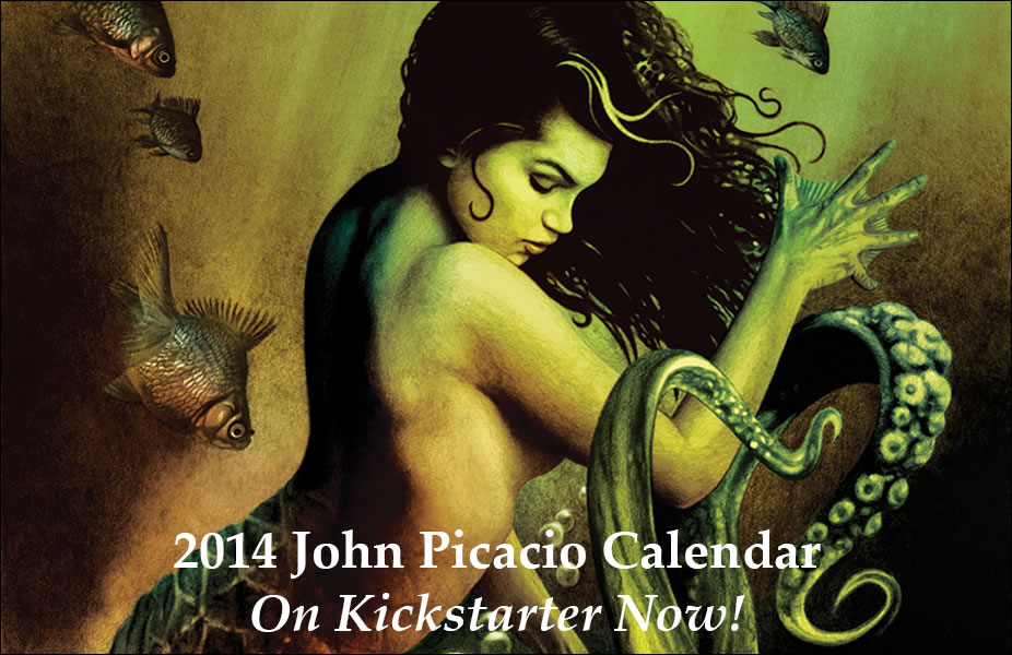Lone Boy: John Picacio 2013 Calendar